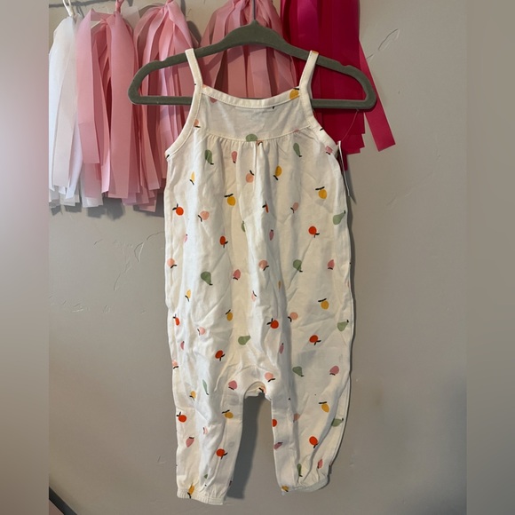 Old Navy Other - Old Navy Cream With Fruit Jumpsuit Casual Romper